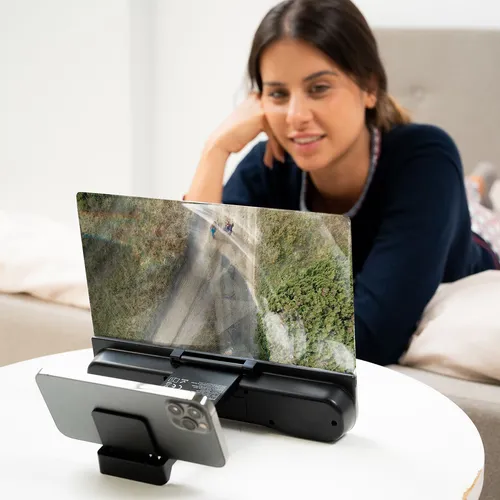 Produktbild Bildschirmvergrößerer mit Lautsprecher für Mobiltelefone Screenier