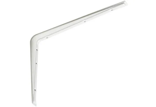 SO-TECH® Wandregalhalter Regalkonsole RK15 Regalwinkel Regalträger Wandkonsole, Regalhalterung weiß 370 x 271 mm, 1 Stück