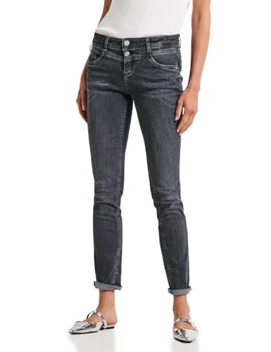Style QR Denim-Jane, dark steel grey washed von Street One