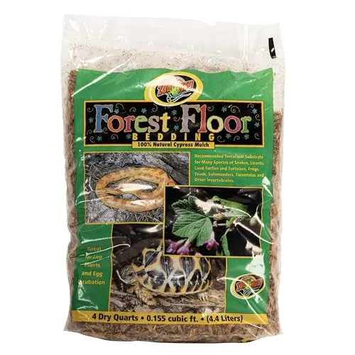 Zoo Med CM-4E Forest Floor 4.4 L, Zypressen Mulch Bodengrund für Terrarien