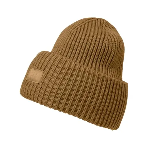 Helly Hansen HH RIB Beanie sepia (718) STD - Mützen für den Laufsport, umweltfreundliche Beanie aus 50 % recycelten Materialien, bietet Wärme und Komfort bei Outdoor-Aktivitäten.