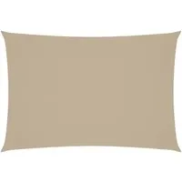 vidaXL Sonnensegel Wasserfest 2,5x4,5m in beige von vidaXL