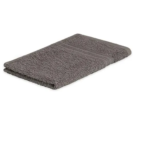 EXKLUSIV HEIMTEXTIL Frottier Handtücher Gästehandtuch 30 x 50 cm Anthrazit 500 g