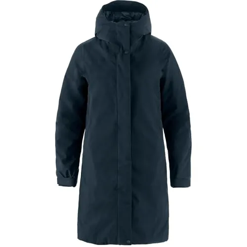 Fjällräven HC Hydratic Padded Parka W dark navy (555) L - Damen Parka, wasserdicht und atmungsaktiv, ideal für kalte Wetterbedingungen und Outdoor-Aktivitäten.