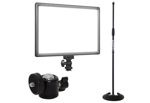 Neewer Videoleuchte Neewer Dauerlicht NL192AI LED mit Stativ und Kugelgelenk, Videografie, Fotografie, Content-Creator, Filmemacher