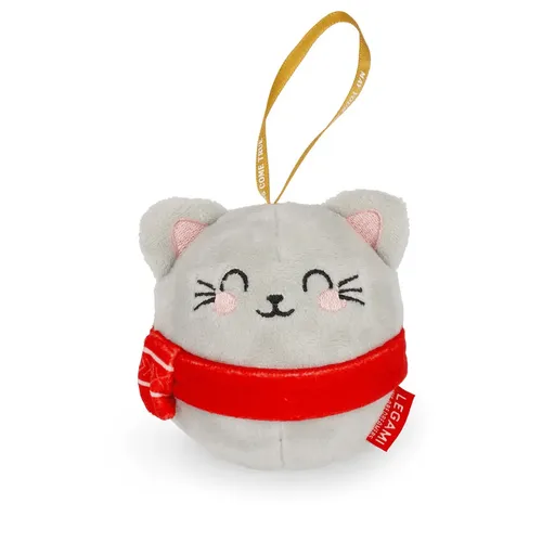 Legami Weihnachtsdekoration aus Plüsch in schwarz von Ligami