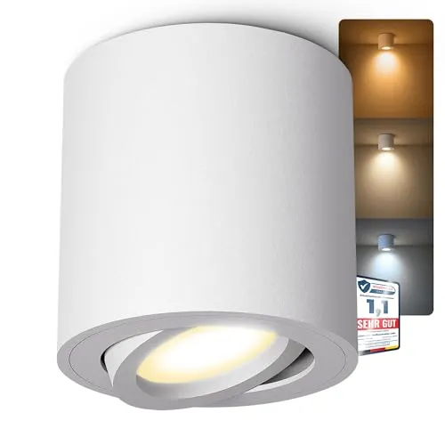 linovum CORI Aufbauspot dimmbar weiß