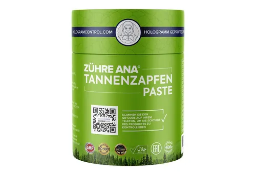 Zühre Ana® Tannenzapfenpaste – Pflanzliche Unterstützung für die kalte Jahreszeit - Vitamine mit einer speziellen Mischung aus Kiefernzapfen und natürlichen Pflanzenextrakten, ideal zur Unterstützung eines ausgewogenen Lebensstils in der kalten Jahreszeit.