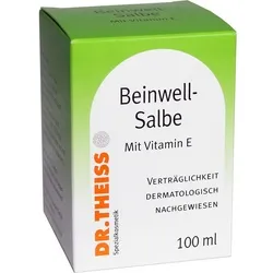 Dr.theiss Beinwellsalbe 100 ML - Arzneimittel zur Hautpflege mit Vitamin E, ideal zur Regeneration der Beine und des Rückens für eine entspannende Pflege.