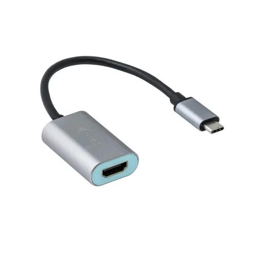 USB C auf HDMI Metal Adapter - 1x 4K 60Hz Ultra HD, kompatibel mit Thunderbolt für gestochen scharfe Bildqualität