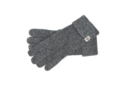Roeckl Damen Essentials Basic Handschuhe, Schwarz (Anthracite 090) - Elegante Wollhandschuhe mit Umschlagbündchen, ideal für kalte Tage und stylishe Outfits.