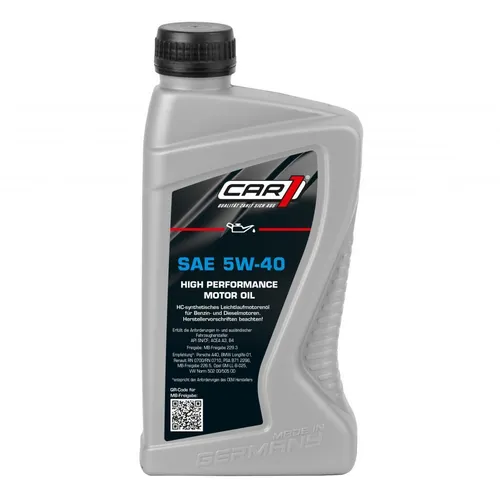 CAR1 - Motorenöl 5W-40 1L 8,43 EUR/l