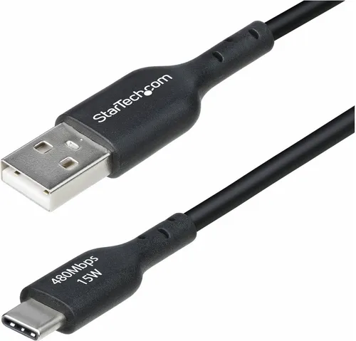 StarTech.com 3ft (1m) USB-A to USB-C Charging Cable, Charger Cord, M/M - USB-Kabel - USB (M) (USB2AC1MNC)