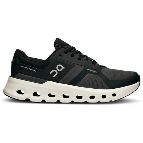 On Cloudrunner 2 Herren Laufschuhe - Schwarz - Größe 10 - Laufschuhe mit CloudTec®-Technologie für eine optimale Dämpfung und ein leichtes Laufgefühl, ideal für ambitionierte Läufer.