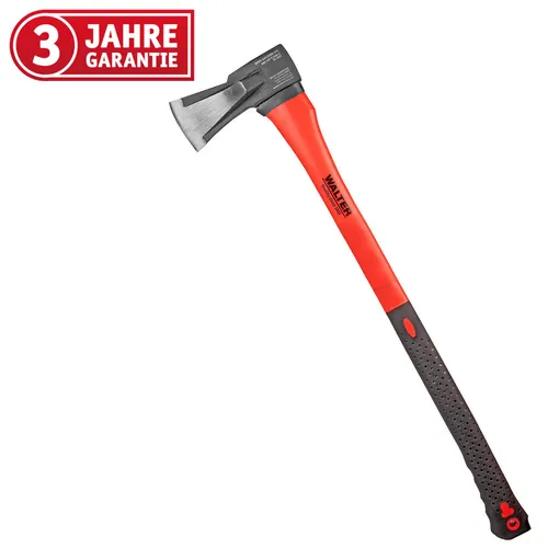 WALTER Professional Spaltaxt 2000g,Spaltbeil, Karbonstahl, Axt inkl. Trageschutz