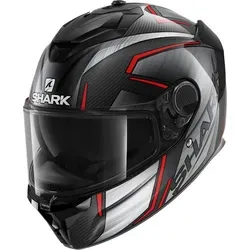 Shark Spartan GT CARBON KROMIUM XS - Motorradhelm aus Carbonfaser für höchsten Komfort und Sicherheit, ausgestattet mit innovativem Shark Emergency Remove System und abnehmbarem, waschbarem Innenfutter.