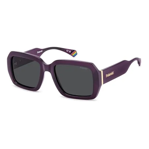 POLAROID Unisex-Brille für Erwachsene, Violett, 54/19/140