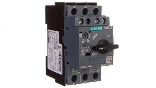 SIEMENS Motorschalter 3P 0,45-0,63A 1Z 1R S00 3RV2011-0GA15 - Sonstige – Kompakter Motorschutzschalter für zuverlässigen Schutz von Elektromotoren bis 690 V, ideal für Maschinenbau und Anlagenbau.