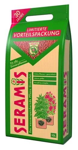 Seramis Pflanz-Granulat für Zimmerpflanzen 10 L