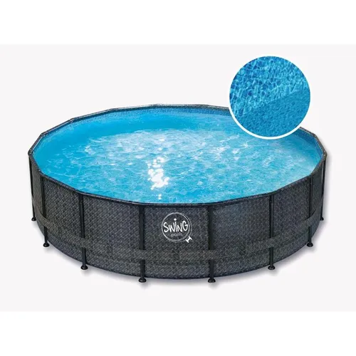 Mountfield Elite Rattanrahmen-Pool 5,49 m x 1,32 m