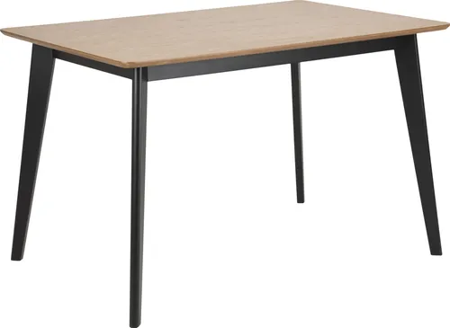 ebuy24 Roxana1 Esstisch Eiche Furniert – Eleganter Tisch für Ihr Esszimmer