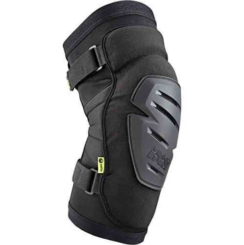 iXS Carve Race Knieprotektoren Schwarz S - Schutz für Knie bei sportlichen Aktivitäten, ergonomisches Design für optimalen Tragekomfort und Bewegungsfreiheit.