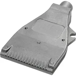 Riegler Lärmarme Kombidüse G 1/4 AG aus Aluminium - Staubsaugerbürsten & Düsen mit lärmreduzierender Technologie für einen niedrigen Geräuschpegel bei gleicher Blaskraft, ideal für ruhige Arbeitsumgebungen.