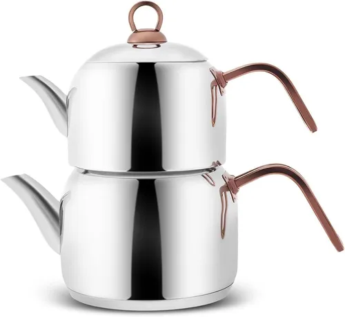 Karaca Urban Edelstahl-Teekannen-Set 3,3L von Karaca