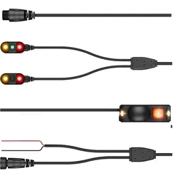 Garmin zümo R1 Umgebungsradar - Schwarz - Navigationsgerät mit leistungsstarkem Motorrad-Radar für Sicht nach hinten und tote Winkel. Verbessert das Situationsbewusstsein durch akustische Alarme und Außenleuchten für mehr Sicherheit auf der Straße.