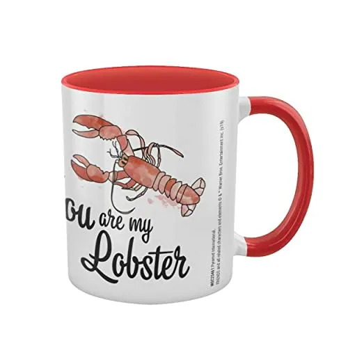 Friends Kaffeebecher in Geschenkbox (You Are My Lobster Design) 315ml Keramikbecher - Offizielles Lizenzprodukt
