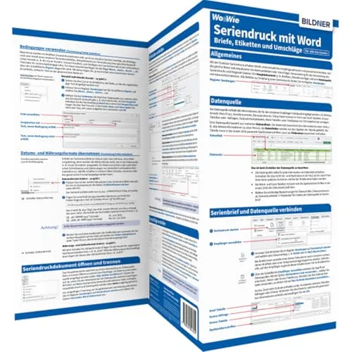 Seriendruck mit Word – Briefe, Etiketten und Umschläge