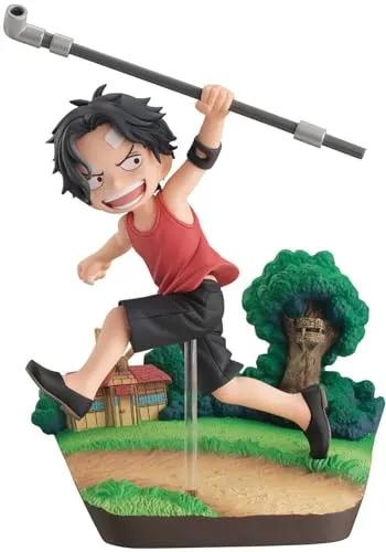 One Piece G.E.M. Serie PVC-Statue Portgas D. Ace - Laufen! 13cm - Aufstellfigur aus der One Piece G.E.M. Serie, detailreiche PVC-Statue von Portgas D. Ace, ideal für Sammler und Fans der beliebten Anime-Serie.