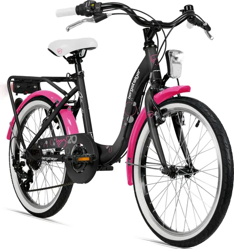 Bergsteiger Kinderfahrrad Atlantis 20 Zoll in pink von Bergsteiger