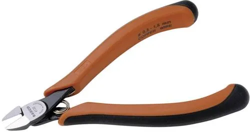 Bahco 4131 Seitenschneider 120 mm - Hand-Seitenschneider mit einer Schneidleistung von 1.5mm, ideal für präzise Arbeiten in der Elektronik und im Handwerk.