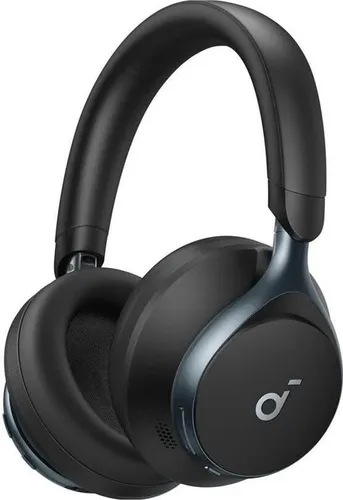 Soundcore Space One Kopfhörer - Kabellos und verkabelt, ideal für Musik und Anrufe in elegantem Schwarz