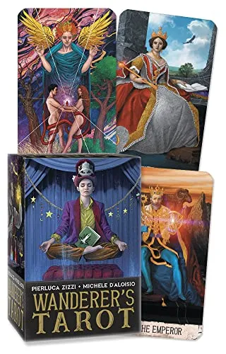 Wanderer's Tarot - Tarot-Kartenset für spirituelle Entdeckung, ideal für Selbstreflexion und intuitive Einsichten in deinem Leben.