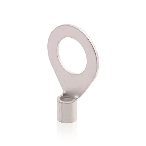 Quetschkabelschuhe Ringform unisoliert Loch M 5, 1-2,5qmm, Kupfer galvanisch verzinnt, zur Kabelverbindung, 100 Stück