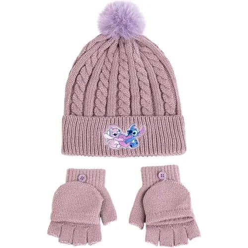 CERDÁ LIFE'S LITTLE MOMENTS Lustiges und einzigartiges Design - Hund und Handschuhe, 2-teiliges Set, mehrfarbig, Einheitsgröße für Kinder, bunt, One size