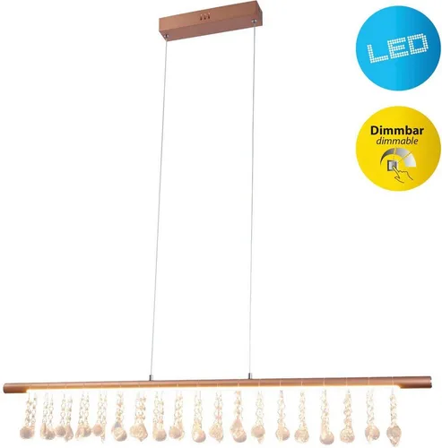 Näve Leuchten LED Pendelleuchte NOBILIS - dimmbar und elegant - Lampen: Pendelleuchte NOBILIS mit 100 cm Länge, 24 Watt, dimmbar und ideal für stilvolle Beleuchtung in Wohn- und Arbeitsbereichen.
