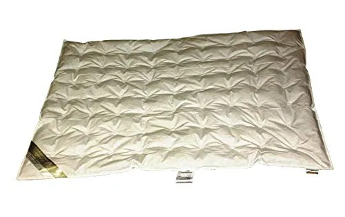 Betten Hofmann Kinder Baby Sommer Daunenbett Daunendecke Sommerdecke, 100x135 cm, 100% Daunen, superleicht, anschmiegsam, waschbar, 100% Natur