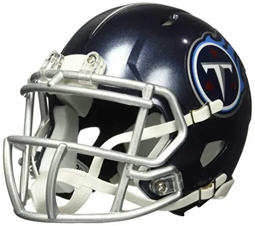 NFL Riddell Football Speed Mini Helm Tennessee Titans - Miniaturhelm der Tennessee Titans aus der NFL, ideal für Sammler und Fans. Hochwertige Verarbeitung und detailgetreues Design für die perfekte Präsentation.