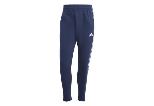Adidas Tiro 23 League Jogginghose - blau - Trainingshose aus der Tiro 23 League Kollektion, mit flauschiger Innenseite für hohen Tragekomfort und praktischen Reißverschlusstaschen für wichtige Kleinigkeiten.