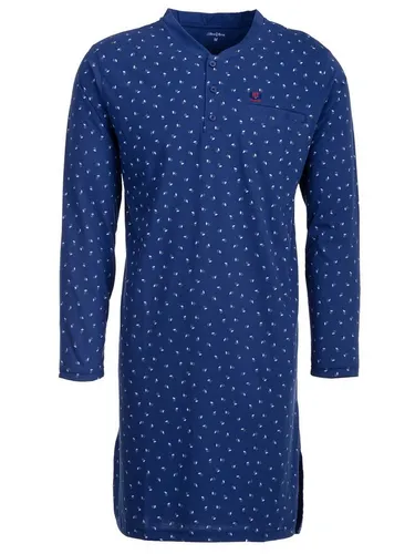 Henry Terre Nachthemd Nachthemd Langarm - Rauten Stern