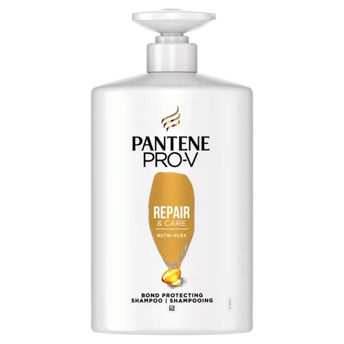 Pantene Pro-V Repair&Care Shampoo 1000ml - Sanfte Reinigung und Pflege mit Pro-V Nährstoffen. Ideal für geschädigtes Haar, um es zu stärken und zu schützen. Perfekt für die tägliche Haarpflege.