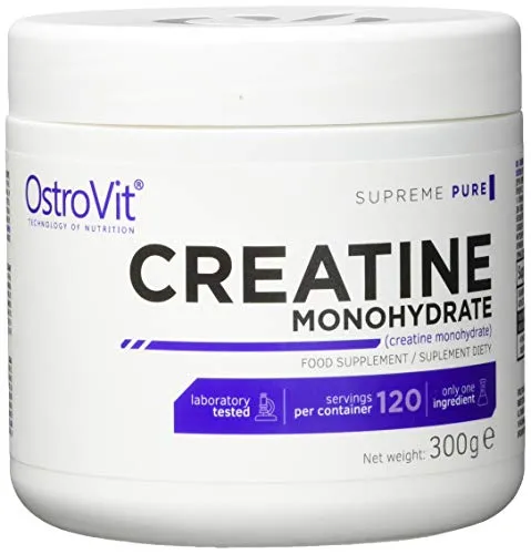 OSTROVIT 100% Creatine Monohydrate, 300 g, Pure