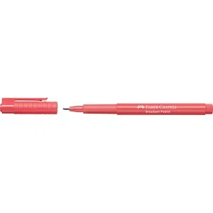 FABER-CASTELL 155422 - Faserschreiber Broadpen, pastell apricot, 0,8 mm Faserspitze für kreative Designs und leuchtende Farben