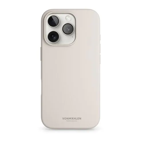 Cover für Apple iPhone 16 Pro Max - Cremefarbenes Soft Silicone Case - Taschen Smartphones & Handys, schützendes und stylisches Soft Silicone Case für optimalen Grip und Schutz des iPhone 16 Pro Max.