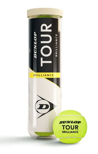 Dunlop Tennisbälle Tour Brilliance Dose 4er