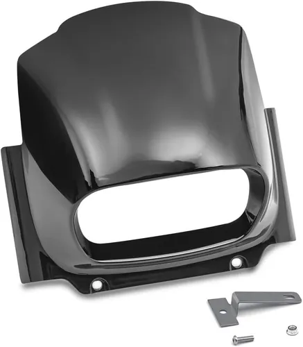 Motea Scheinwerfer Frontmaske für Harley Softail Fat Bob / 114 18-22 schwarz - Hochwertige Scheinwerfer Frontmaske für Harley Softail Fat Bob Modelle. Aerodynamisches Design für verbessertes Fahrverhalten und einfache Montage. Verleiht deinem Motorrad eine individuelle Note.