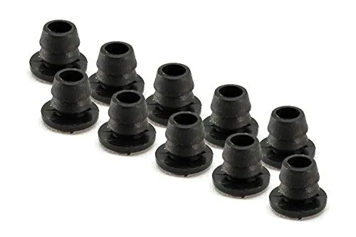 Stück Fahrrad Rahmen Kabel Führung Durchgangs Tüllen Schutz Stopfen Cap 6 mm schwarz 10